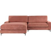 Beliani MALOY - Driezitsbank-Rood-Polyester