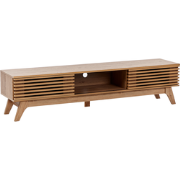 Beliani TOLEDO - TV-kast-Bruin-Vezelplaat