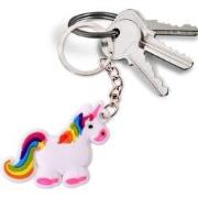 Decopatent 48 STUKS Unicorn / Eenhoorn Sleutelhangers - Traktatie Uitd...
