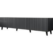 Meubella TV-Meubel Vintar - Antraciet - 200 cm