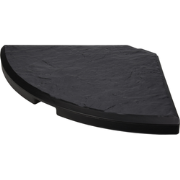 HIXA Parasoltegels - Beton Gevuld - Parasolvoet - Rond - Zwart - 1 Stu...