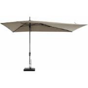 Stokparasol asymetriq sideway 360x220 cm taupe zonwering