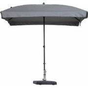 Stokparasol Patmos luxe 210 x 140 cm light grey zonwering