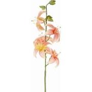 Lelie h64 cm roze kunstbloem zijde nepbloem