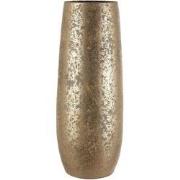 Mica Decorations Clemente Vaas - H55 x Ø21 cm - Terracotta - Goud