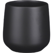 Amber pot rond d.grijs mat h7xd8cm