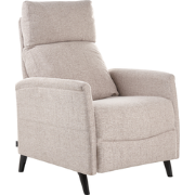 Beliani SELVIK - TV-fauteuil-Beige-Polyester
