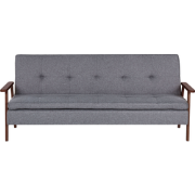 Beliani TJORN - Slaapbank-Grijs-Polyester