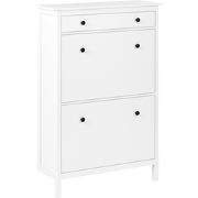 Beliani GIBSON - Schoenenkast-Wit-MDF