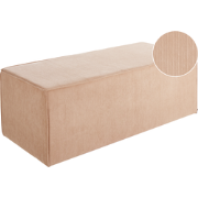 Beliani VINITA - Bedbank-Beige-Corduroy