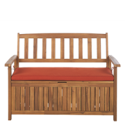 Beliani SOVANA - Tuinbank-Lichte houtkleur-Acaciahout