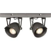 LABEL51 Spot Cap led - Grijs - Metaal - 2 Lichts