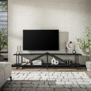 TV Meubel Loek Grijs Metaal 220 cm