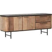 DTP Home TV stand Soho small, 2 doors, 2 drawers,60x150x40 cm, Recycle...