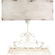 Clayre & Eef Tafellamp 50x20x56 cm Beige Hout Metaal