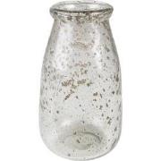 Clayre & Eef Vaas  Ø 11x20 cm Glas Glazen Vaas