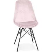 ZAZY design stoel 45x55x83 cm Roze