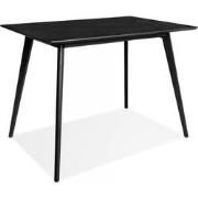 MARIUS kleine tafel 120x80x76 cm Zwart