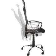 Moderne bureaufauteuil ROMA 52x50x131 cm Zwart