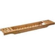 Decopatent® - Badrekje voor over bad - 70 cm lang - Bamboe hout - Badr...