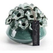 Villa Pottery  Blauwe Bloemen Tuitvaas Suus  - D14xH12