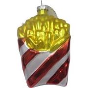 Xmas Hanger - Fries - Glass - 7x4x11cm