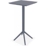 Opvouwbare statafel FOLY 60x60x108 cm Grijs