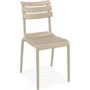 CHALA tuinstoel 50x59x84 cm Taupe