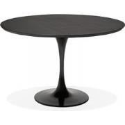 GLOBO eettafel 120x120x75 cm Zwart