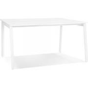AMADEUS vergadertafel 160x160x745 cm Wit