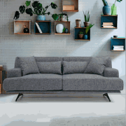 2,5-zits Bank Bentley Grijs