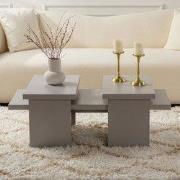 Salontafel Grijs Melamine Rebellion