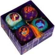 Box kerstbal plastic 75mm alladin 4st II