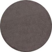 Tapijtenloods Basics Effen Rond Vloerkleed Bruin Laagpolig- 160 CM RON...
