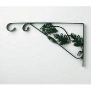 Muurhaak decoratief groen H20x35cm