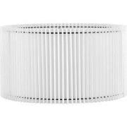 Papieren Gevouwen Lampenkap - Cilindrisch - White - ø40 x 22 cm - E27 ...