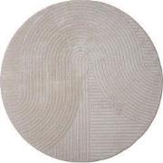 Vloerkleed Ella Beige Rond ø280 cm