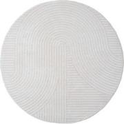 Vloerkleed Ella Cream Rond ø240 cm