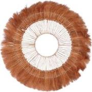 Furni-Surya Wandornament Bananenvezel Ø70 cm