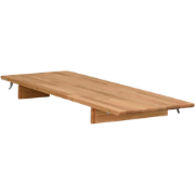 Filippa houten verlengstuk naturel voor ovale Filippa eettafel - 40 cm