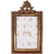 Clayre & Eef Fotolijst 10x15 cm Goudkleurig Kunststof Glas