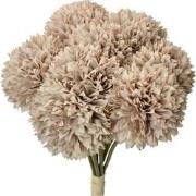 Clayre & Eef Kunstbloem 32 cm Grijs Kunststof