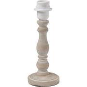 Clayre & Eef Lampenvoet   Ø 10x26 cm  Bruin Hout Rond Lampvoet