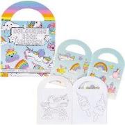 Decopatent 48 STUKS Unicorn / Eenhoorn Kleurboekjes met Stickers - Tra...