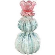 PTMD Vaas Tegain - 21x21x42 cm - Keramiek - Petrol