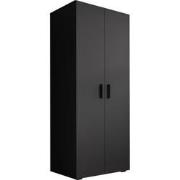 Meubella Kledingkast Brussel - Antraciet - 74 cm