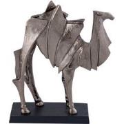 PTMD Deco Object Rajan - 33x14x43 cm - Aluminium - Bruin