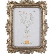 Clayre & Eef Fotolijst  10x15 cm Goudkleurig Kunststof Glas Rechthoek ...