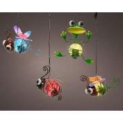 Solar hanging light l6b11h11.5cm a4 Lumineo Solar Hanging Lights