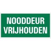 Pick veiligweg nooddeur vrijlaten